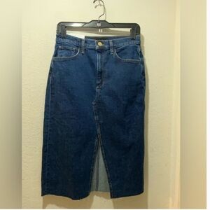 Joe's Jeans Dark Blue Denim skirt
